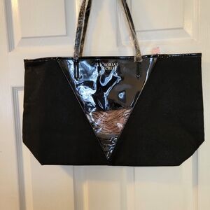 Victoria's Secret Black Tote Bag